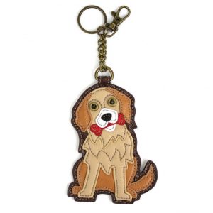 Chala Golden Retriever Keychain