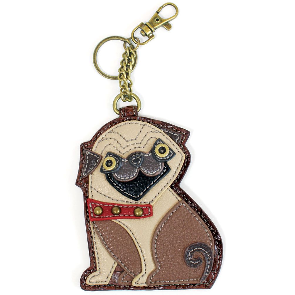 Chala Pug Keychain Sir Woofalot