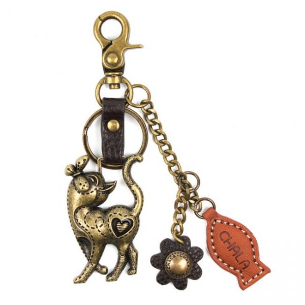 Chala Slim Cat Charming Keychain