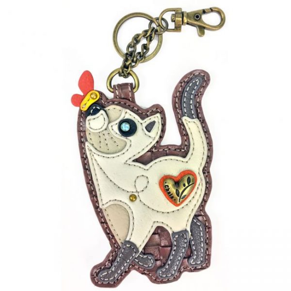 Chala Slim Cat Keychain