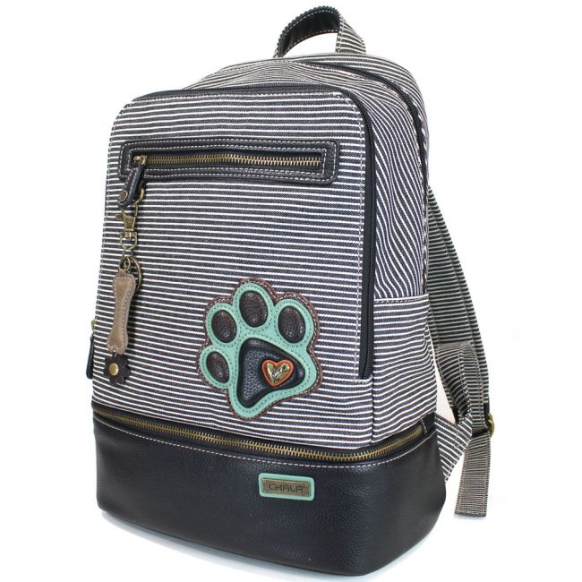 paw print backpack