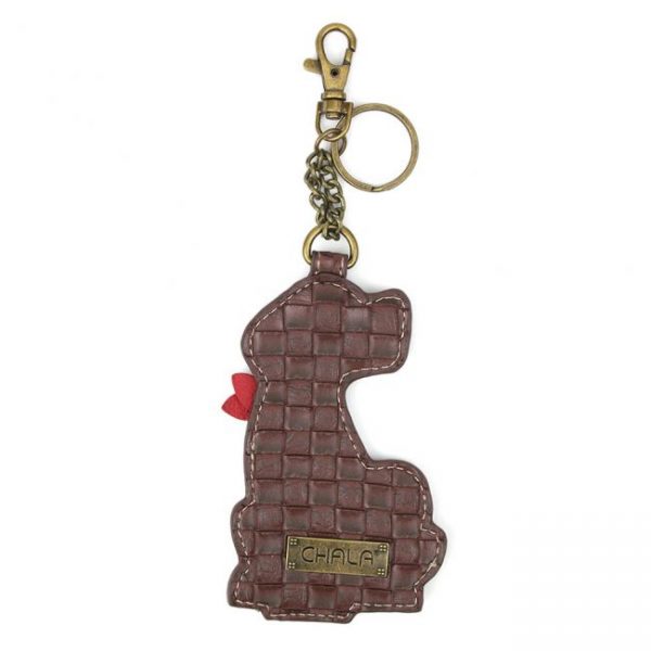 Chala Yellow Lab Keychain Back