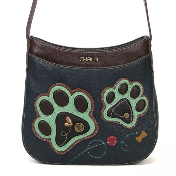 Chala-Teal-Paw-Print-Crescent-Crossbody