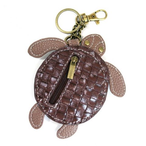 Chala Sea Turtle Work Tote Bag With Matching Wallet - Turtle Lover Gift Set, Teal Green